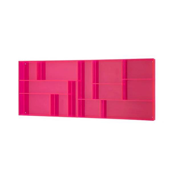 Grote Letterkast Roze Acryl