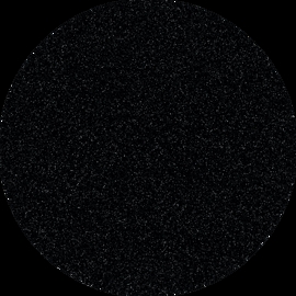 Deep Black Quartz Corian Rond 12 mm