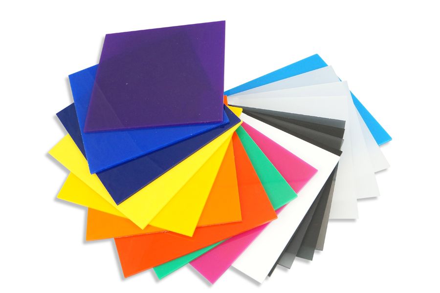 Gekleurd Plexiglas/Acrylplaten